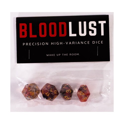 Bloodlust dice poly sets - dice,