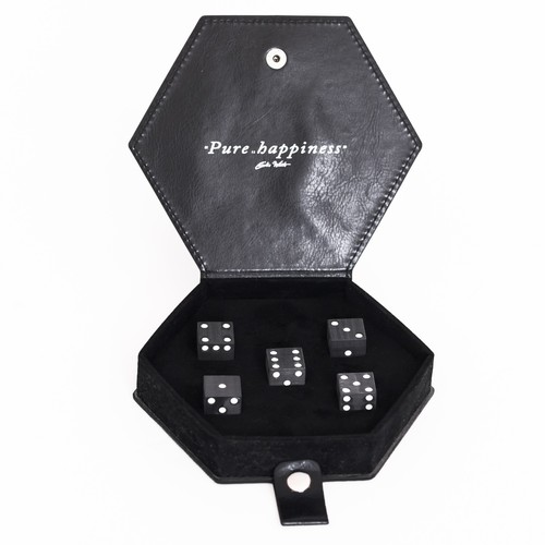 Solid carbon fiber dice - solid,